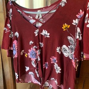 Cute floral shirt